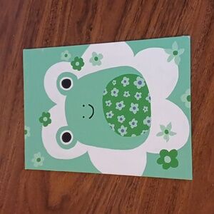 4/$80 New "Froggy Squishmallow" Canvas Painting - 6 in. x 8 in. Flat Canvas